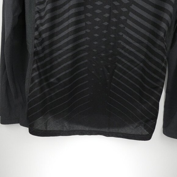 Nike Shirt Mens Large Gray Running Long Sleeve DriFit Stay Cool Ventilated RUN - Picture 13 of 16